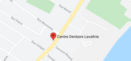 Google Map Centre Dentaire Lavaltrie